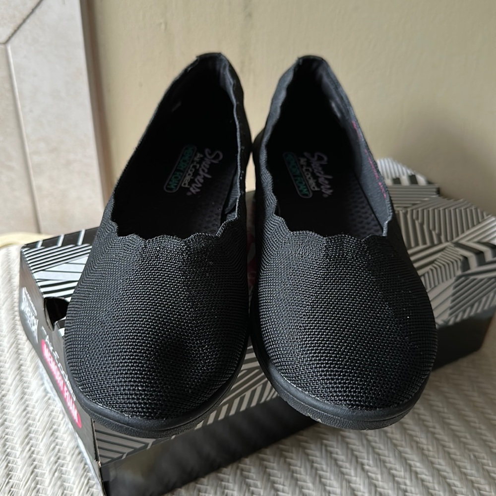 Nib Sketchers Cleo Flex Wedge Spellbind Sz 9 - image 1